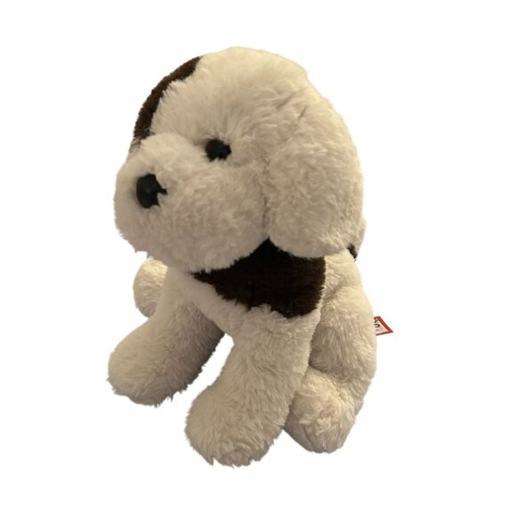 Douglas Cuddle Toy Brown & White Plush Puppy 9" 2021 Soft Stuffed Animal - Picture 5 of 5